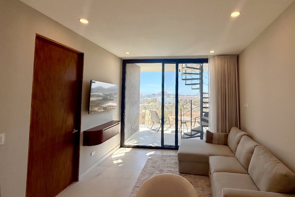 Modern Penthouse Living Room