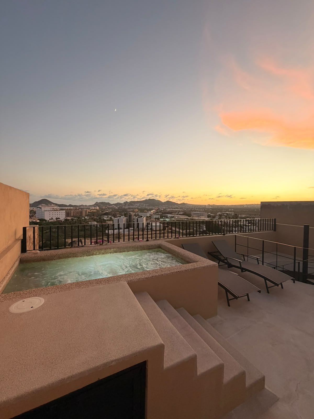 Jacuzzi at Blue Hour